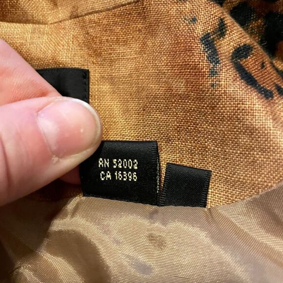 NWOT Dana Buchman Leopard Printed 100% Linen Long Sleeve ZipUp Front Blazer - 16 - Picture 11 of 14